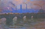 Клод Моне Мост Ватерлоо, пасмурная погода 1904г